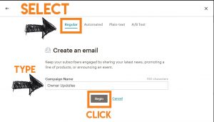 mailchimp-create-an-email