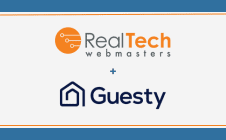realtech and guesty logos